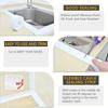 PVC Bathroom Kitchen Shower Sink Bath Sealing Strip Tape Caulk Strip Self Adhesive Waterproof Wall Sticker Sink Edge Tapes
