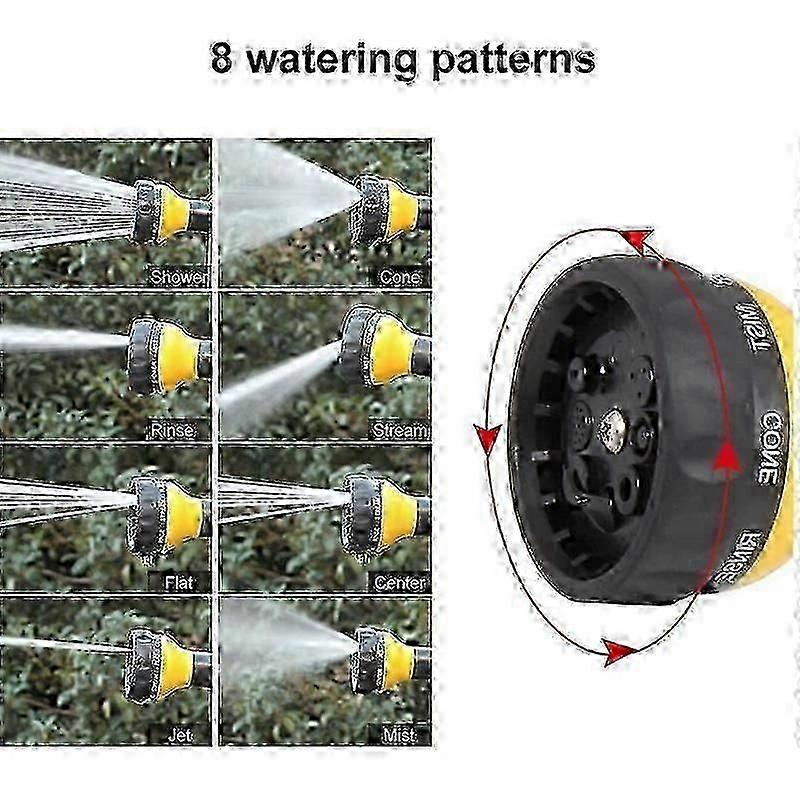2026 Hot!! Garden Hose , Hose Pipes With 7 Modes Water Spray Gun, Expandable Hose Pipe Spray Gun, Garden Hose Reel, Magic Water Pipe