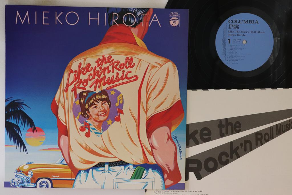 Виниловая пластинка МИЭКО ХИРОТА Like The Rocknroll Music PZ7004 COLUMBIA Япония Японская ЭнкаТрадиционная Б/у
