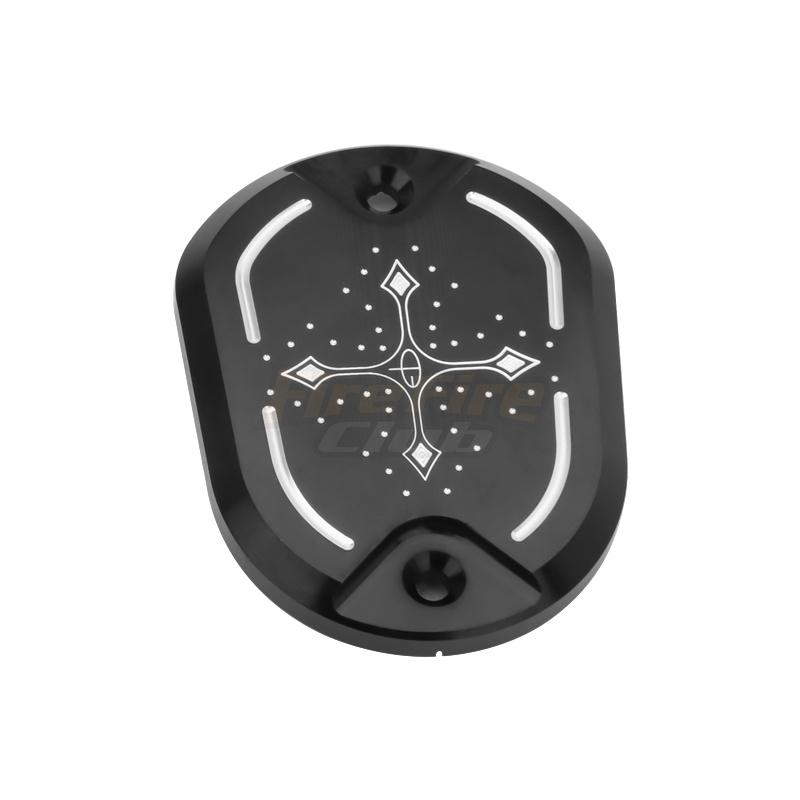 Крышка главного тормозного резервуара мотоцикла с ЧПУ из алюминия для Harley Sportster XL883 1200 Iron 72 48 Nightster