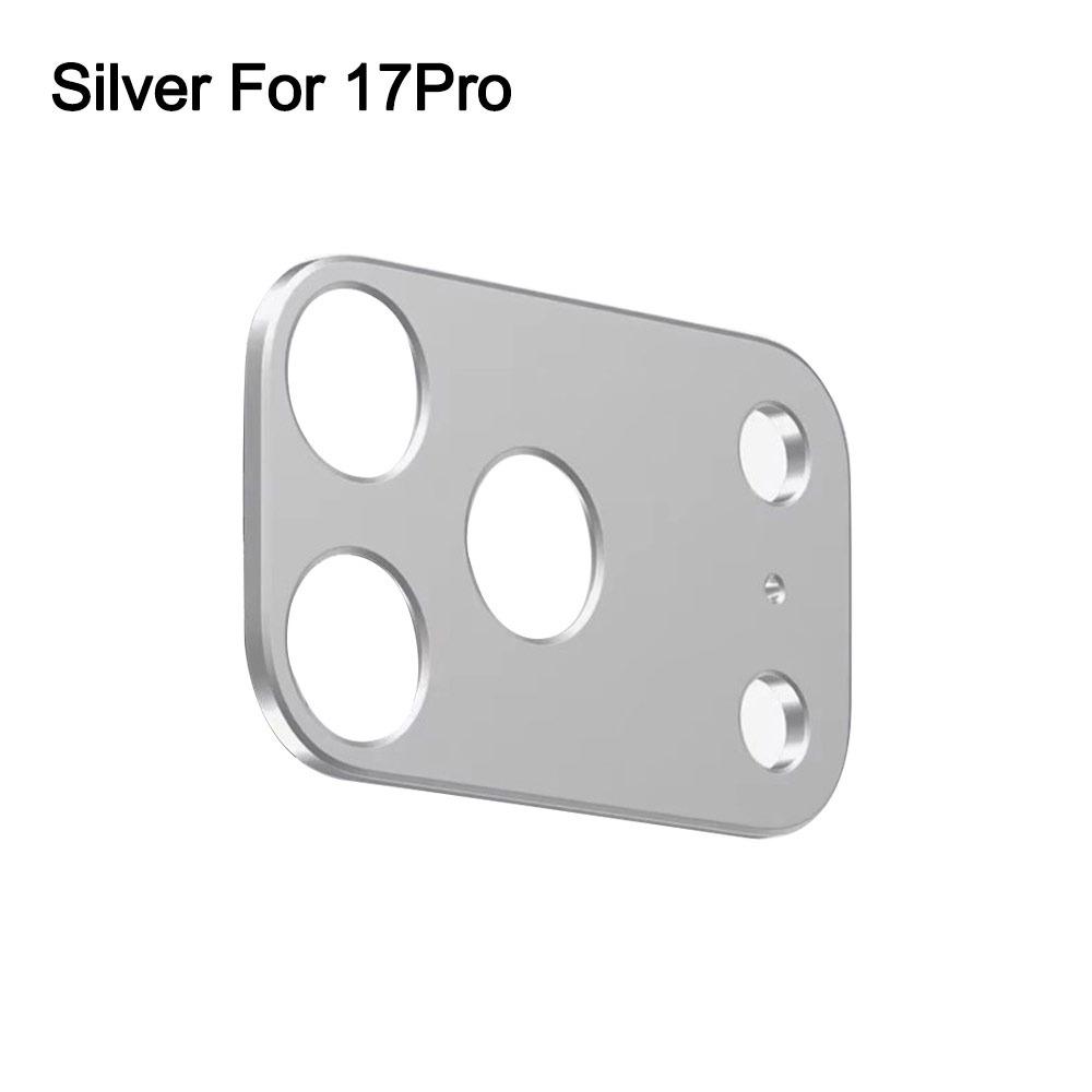 Металлический протектор объектива из алюминия Полное покрытие Оранжевая крышка объектива камеры Защита от царапин HD для iPhone 17Pro/17 Pro Max