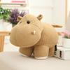 Baby Hippo Stuffed Animals Toy Cartoon Elephant Cushion Pillow New Plush Doll  Christmas Gift
