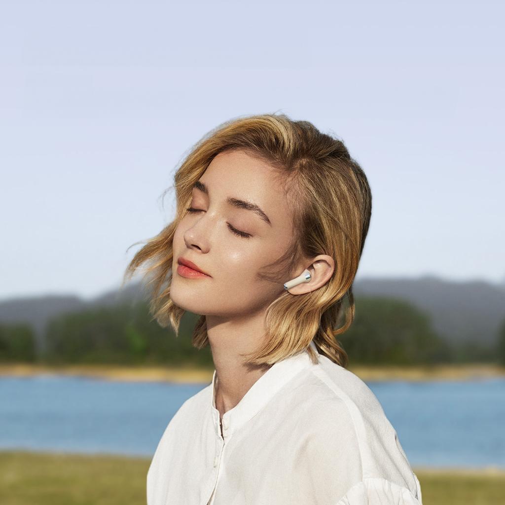 Tronsmart Sounfii R4 Wireless Bluetooth 5.3 Headphones with ENC - White