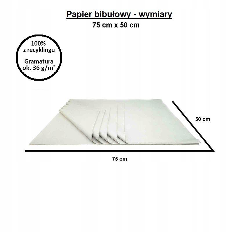 Tissue wrapping paper 50x75cm - 5kg