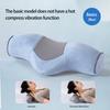 1pc Memory Foam Pillow, Slow Rebound Cervical Vertebra Pillow Hot Compress Massage Function Pillow Core For Anti-snoring Neck