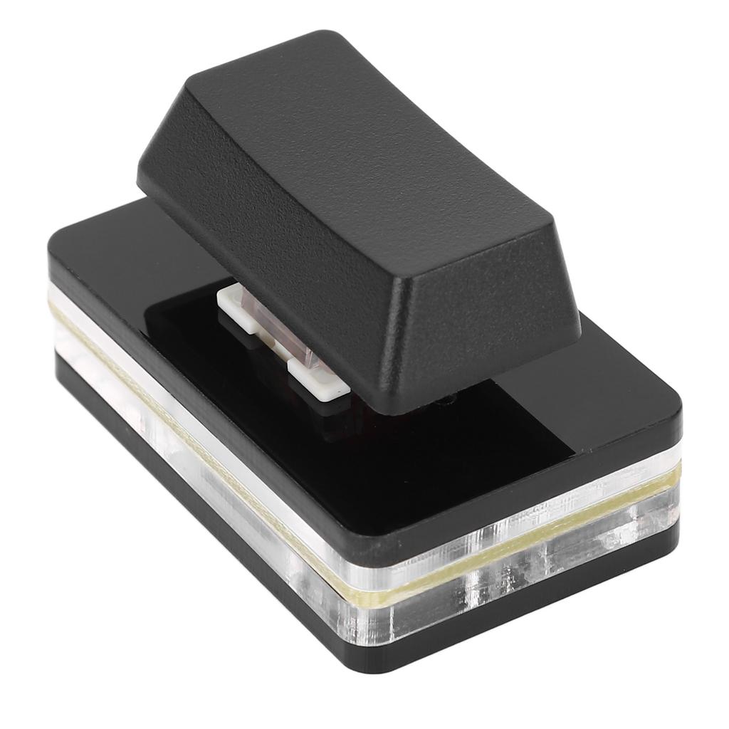 Программируемая пользовательская USB-кнопка Одиночная клавиатура Клавиатура для OSU RGB Механическая Красная Type C Проводная Индивидуальная горячая клавиша для игр