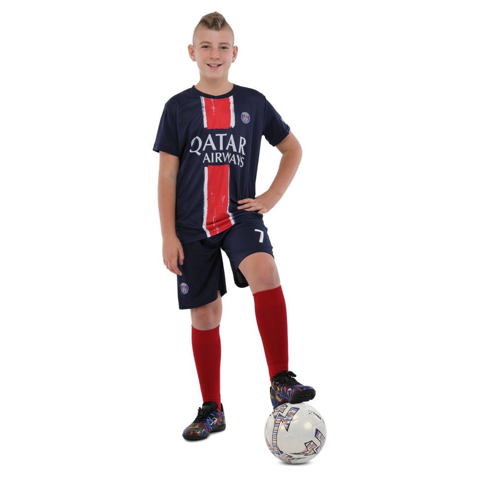 Kid's soccer football uniform jersey and shorts  PSG MBAPPE 10 CO-3676