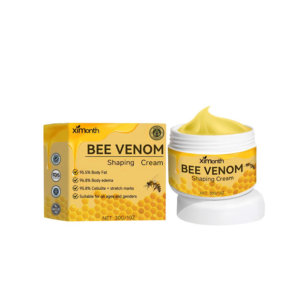 XIMONTH Крем для похудения и моделирования тела с пчелиным ядом Curve Body Slimming and Firming Skin Крем для контурирования тела для большого живота