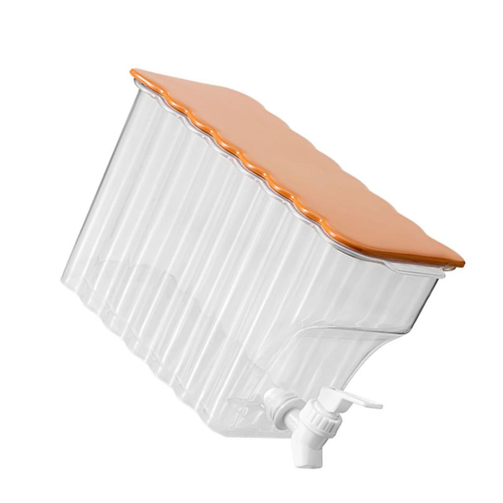 Beverage Liquid Drinks Container Fridges Drinks Dispensers with Tap & Lid Refrigerator Cold Beverage Dispensers Jugs