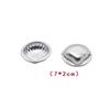 2Pcs Round Aluminium Alloy Bath Bomb Molds DIY Salt Ball Homemade Crafting Gifts Mold