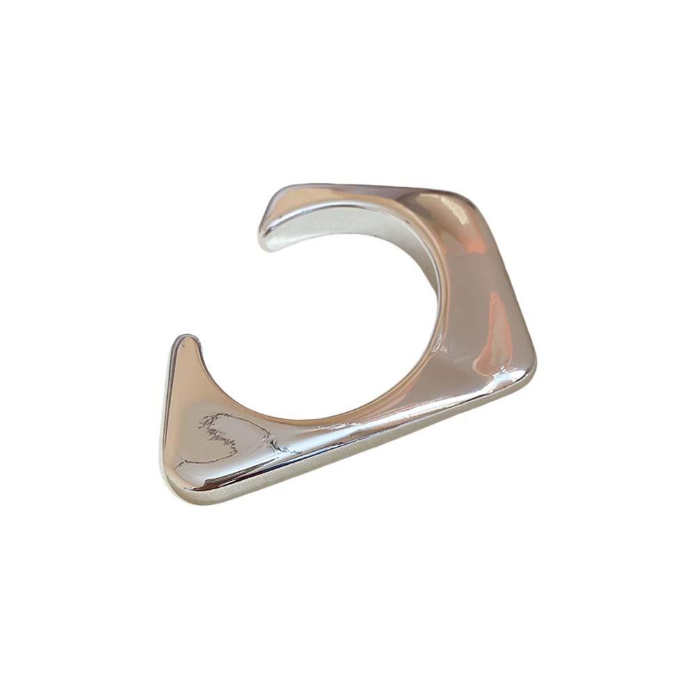 Европейский Американский Стиль Манжеты Браслеты АБС Акрил Преувеличенный Браслет Широкий Открытый Браслет Подарок