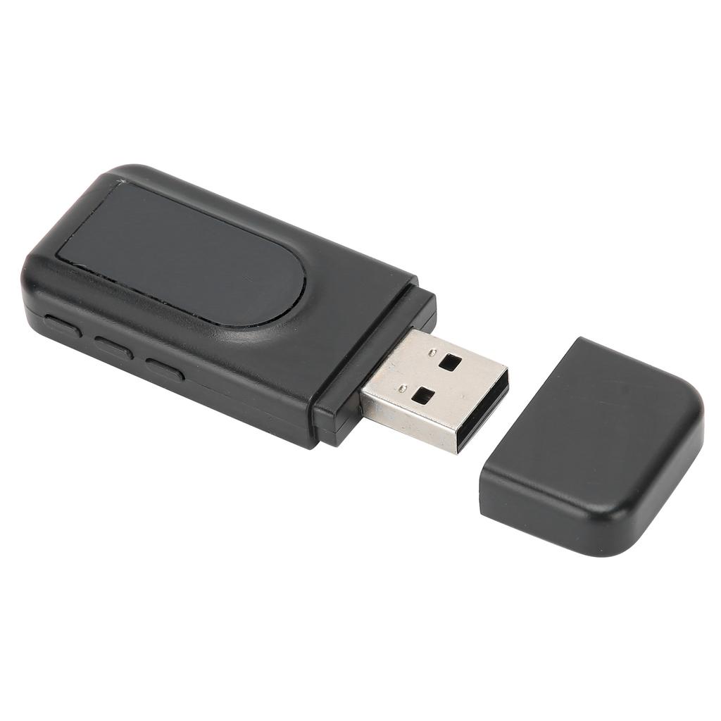 Беспроводной адаптер передатчик-приемник Bluetooth 5.0 с цифровым дисплеем 0,9 дюйма
