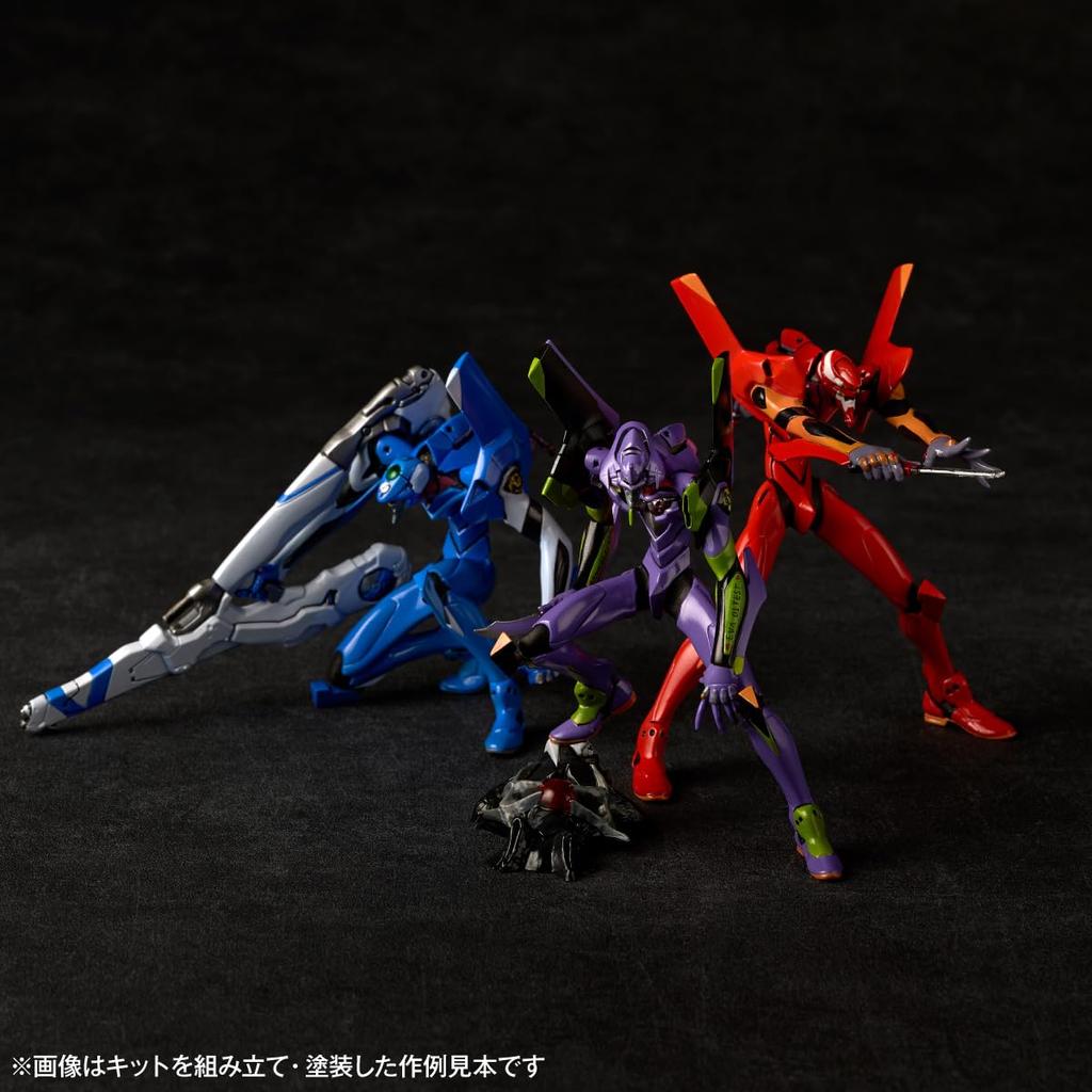 KAIYODO Artpla Sculpture Works Evangelion Initial Unit Second Unit Zero Unit Modified Interception 3rd New Tokyo City Non-Scale Unpainted Plastic