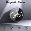 Кухонный таймер, многофункциональный светодиодный магнитный таймер, вращающийся электронный таймер, большой цифровой дисплей, таймер для приготовления пищи для пожилых людей и детей