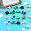 Yousheng 3D Printed Spider Ornament Mini Spider with Movable Joints Colorful Spider Fidget Toy for Kids And Adults Party Favors