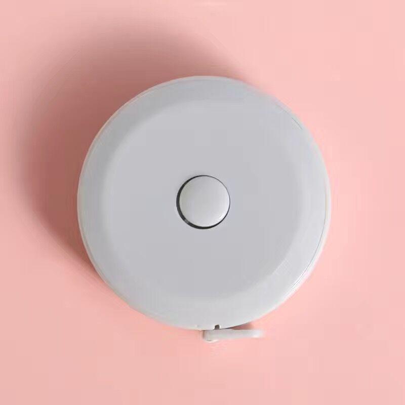 Детская мини-рулетка 1,5 м с мягкой рулеткой - портативная, пластиковая, телескопическая линейка для измерения высоты