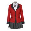Аниме Kakegurui Косплей Рисунок Yomotsuki Runa Косплей Костюм Школьная Форма Толстовка Платье на Хэллоуин