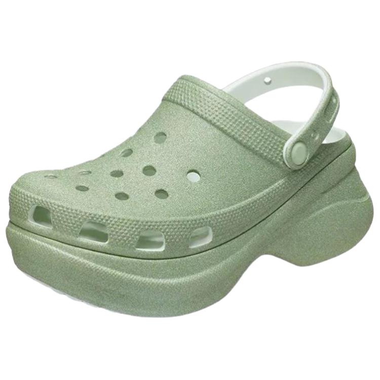 Crocs Bae Clog Whale Comfortable Retro Casual Trendy Clogs Women Clogs Green 207261-3YF