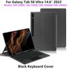 Клавиатура с подсветкой для Samsung Galaxy Tab S10 Ultra 14.6 S8 Ultra S9 Ultra, Чехол-клавиатура для Samsung Galaxy Tab 14.6