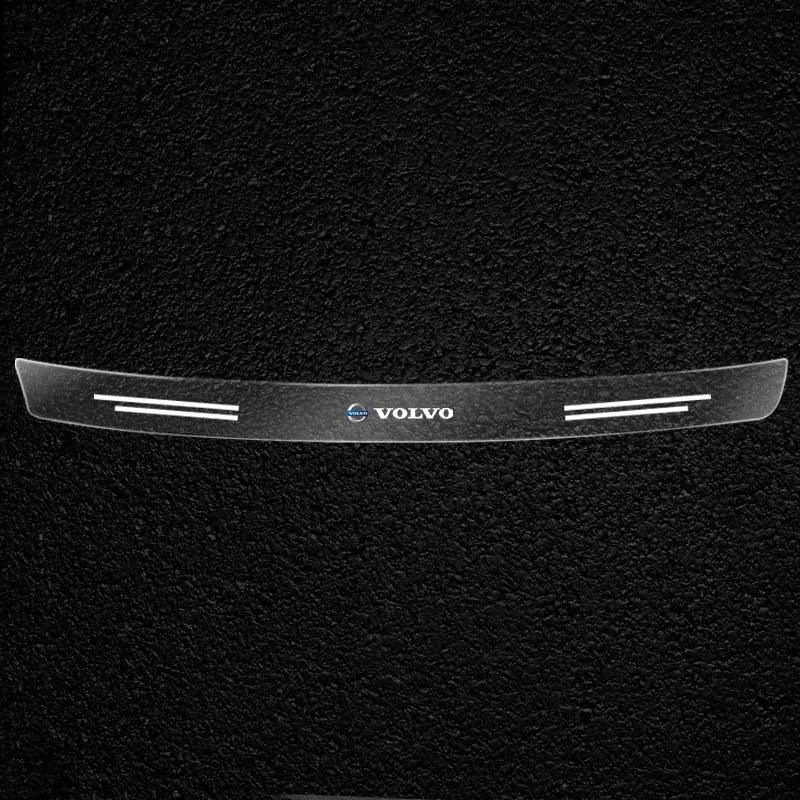 new Car Rear Bumper Trunk Sill Transparent Protector Sticker For Volvo Rdesign XC60 XC90 XC40 V50 V60 V40 EX30 S60 C30 V70 S90 A ari123