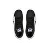 Puma Rebound Future Evo Основная Ткань Кожа Мид-Топ Ретро Баскетбольные Кроссовки Унисекс кроссовок Черный Белый 386379-01