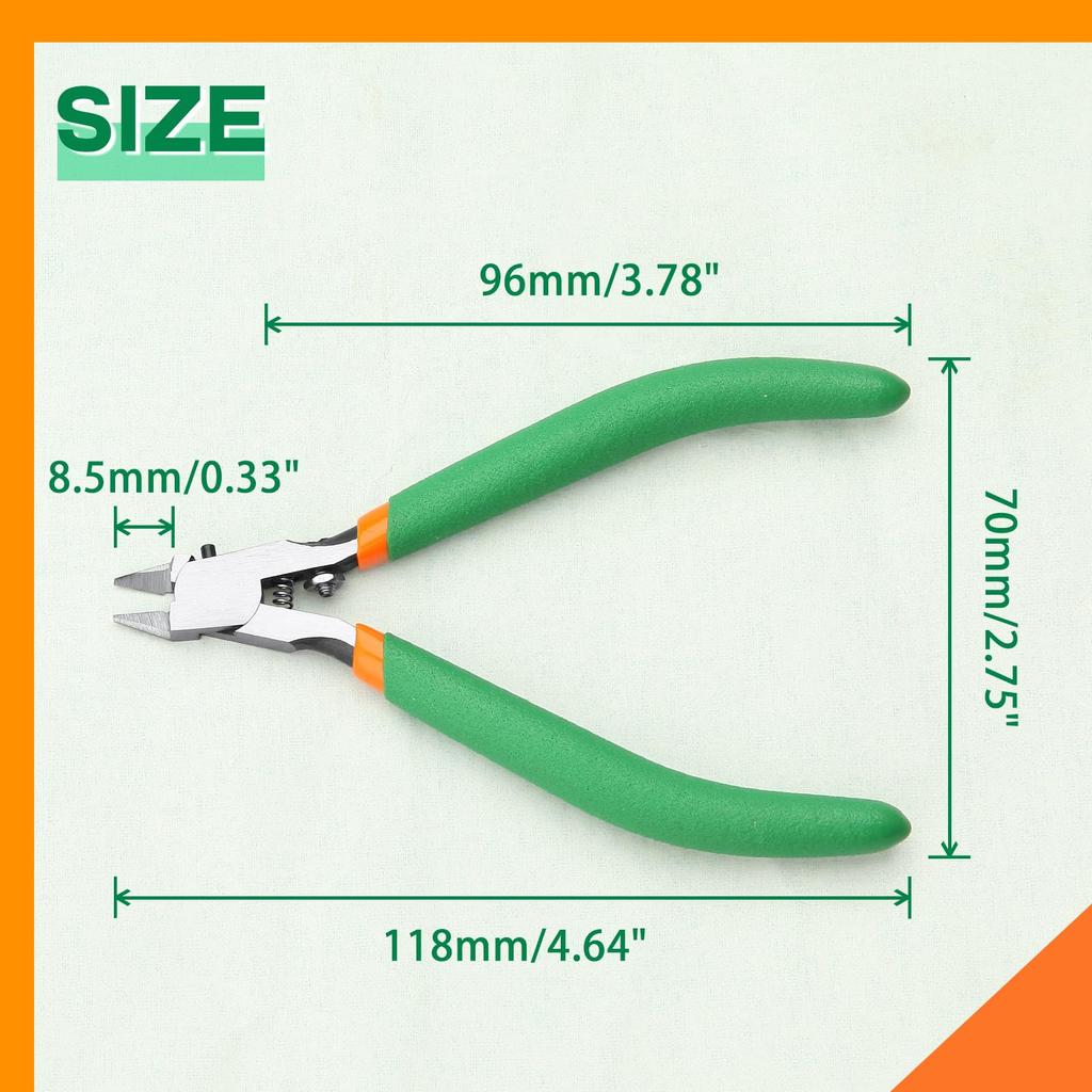 SPEEDWOX Nippers for Plastic Thin Plastic Model Professional Hobby Plastic Gate Cutting Plastic Gate Cutting Nippers for Plastic Wrench for Plastic
