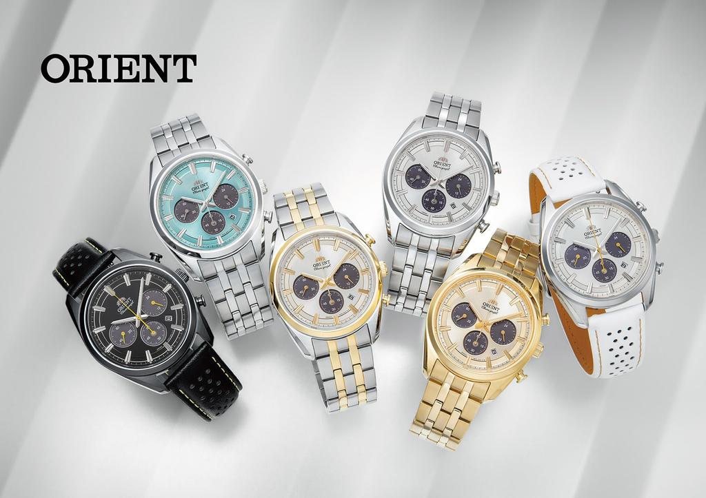 Современный SOLAR Solar Powered Chronograph Внутренняя гарантия Белый [Orient Watch] Производитель RN-TX0305S Мужской