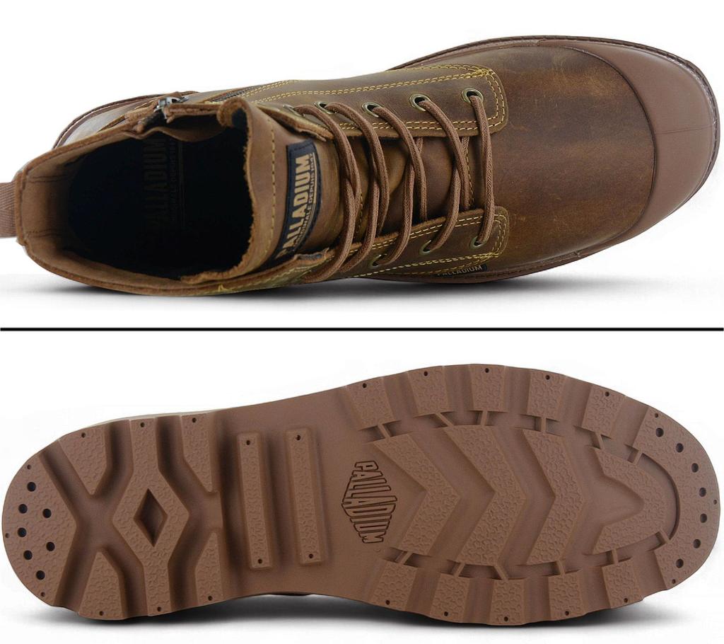 Palladium Pampa ZIP LTH Legacy Leather - Мужские ботинки Сапоги Обувь Коричневый 79502-257-M ОРИГИНАЛ