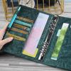 Supplies Binder Stationery Page Rings Notebook Cover Paper Holder Leather Binder Binder Pockets