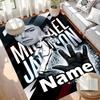 Custom Name Personalized American singer Print Carpet, Versatile Home Decor Rug, for Playroom, Apartment, Balcony, Entryway, Hallway Gift