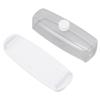 Plastic Butter Dish With Lid Transparent Cover Cheese Storage Container  For Refrigerator