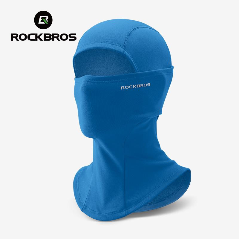ROCKBROS Зимняя маска для велоспорта Флисовая Термозащитная Сохраняющая тепло Ветрозащитная Маска для лица для велоспорта Балаклава Лыжная маска Шапка для рыбалки Лыжного спорта Головной убор