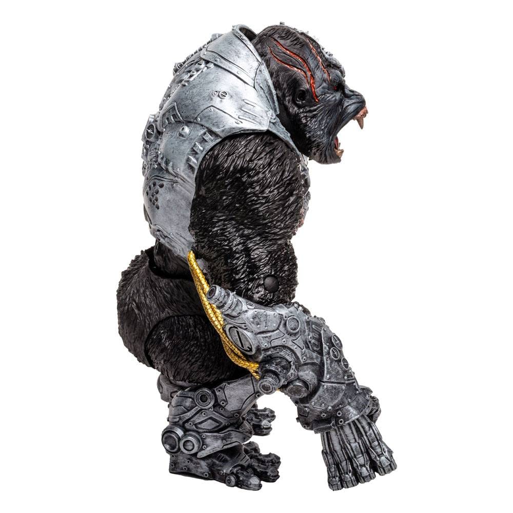 Spawn Saigor Mega Action Figure with base.