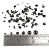 100-500Pcs New 3-8mm Half Round Beads Black Round Plastic Eyes Accessories DIY Crafts Eye Bead Children