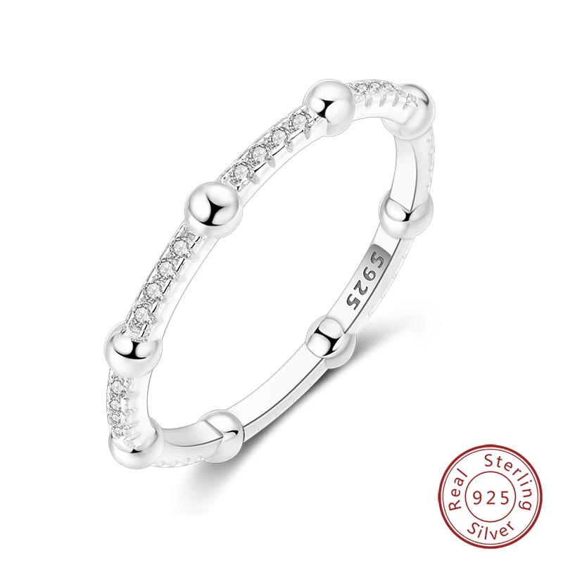 925 Sterling Silver Heart Shaped Infinite Minimalist Rings Hollow Celtic Knot Rings for Women Elegant Engagement Wedding Jewelry