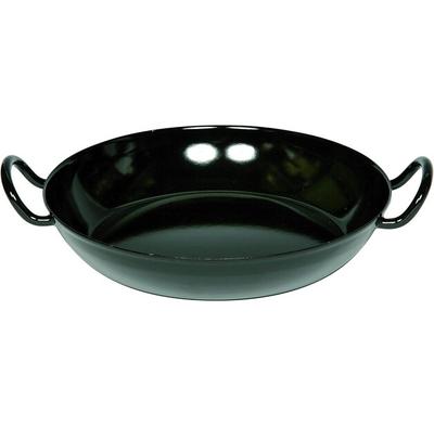 Кастрюля для гурманов черная эмаль 30 см 5,9 л (0603-22)