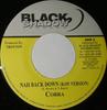 7-дюймовая пластинка MAD COBRA  Nah Back Down NONE Black Shadow Re 2000 Ямайка Регги Ска Даб Б/у
