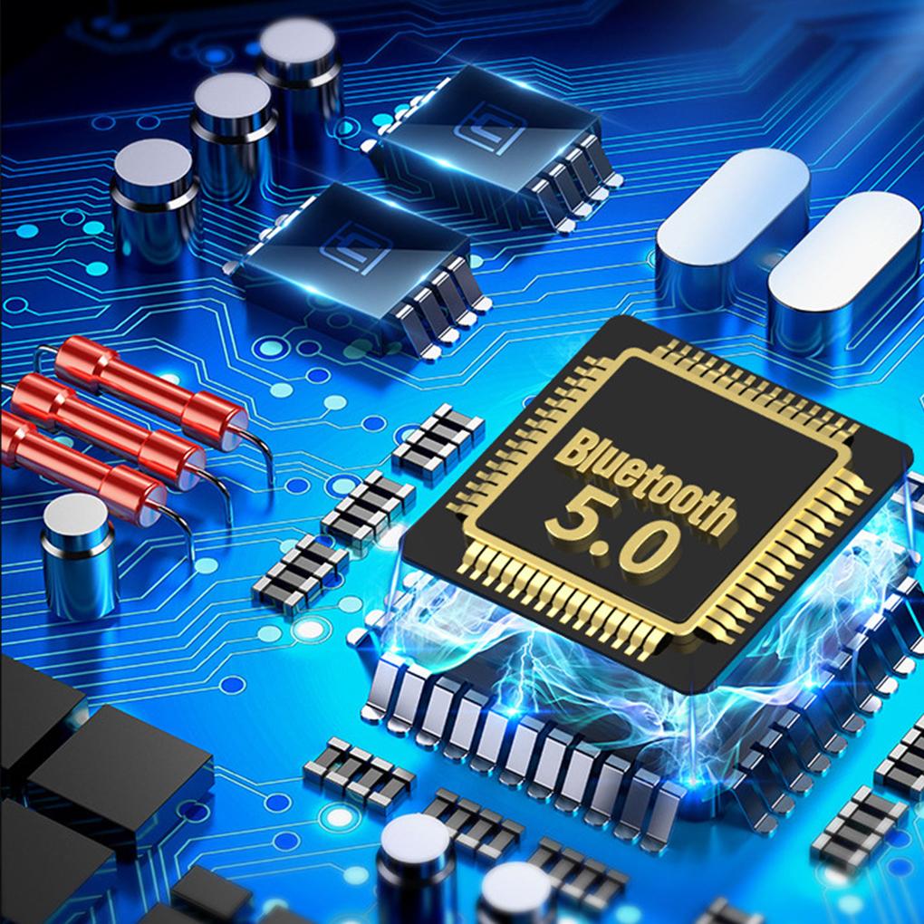 VAORLO Беспроводной адаптер ЕС и США, Bluetooth 5,0, приемник-передатчик TF/U Disk Play QC2.0, зарядка для наушников, ТВ, ИК-управление через приложение