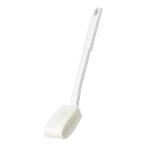 Ohe Toilet Brush, Approx. 36cm H X 5cm W X 6cm D, White, Toilet Cleaner Soft CH, Compact, Slim, Acrylic Nonwoven Fabric