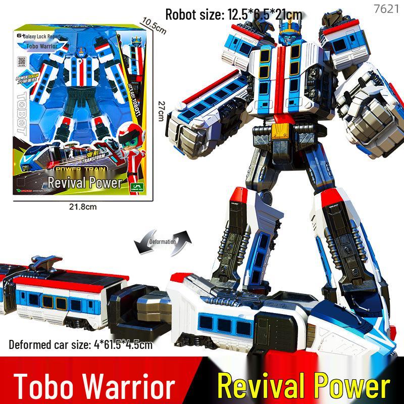 Игрушка-робот-трансформер Tobot Warriors - Галактические детективы Соник Тандер для мальчиков