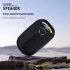 Портативная водонепроницаемая Bluetooth-колонка с высококачественным звуком, разноцветной подсветкой, идеально подходит для вечеринок на открытом воздухе.