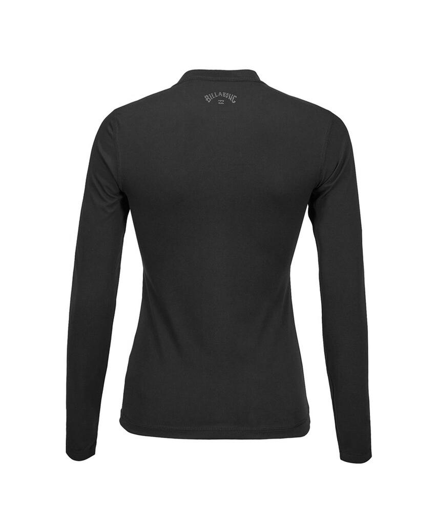 BILLABONG Женский Рашгард Pipe Tomboy Свободного кроя Черный