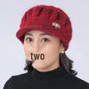 Women's Fashionable Knitted Pumpkin Beret for Autumn/Winter - Thick, Velvet-Lined, Short Brim Style