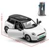 1:28 BMW Mini Cooper Electric 2024 Alloy Model Car Toy Diecasts Metal Casting Sound and Light Car Toys For Children Vehicle