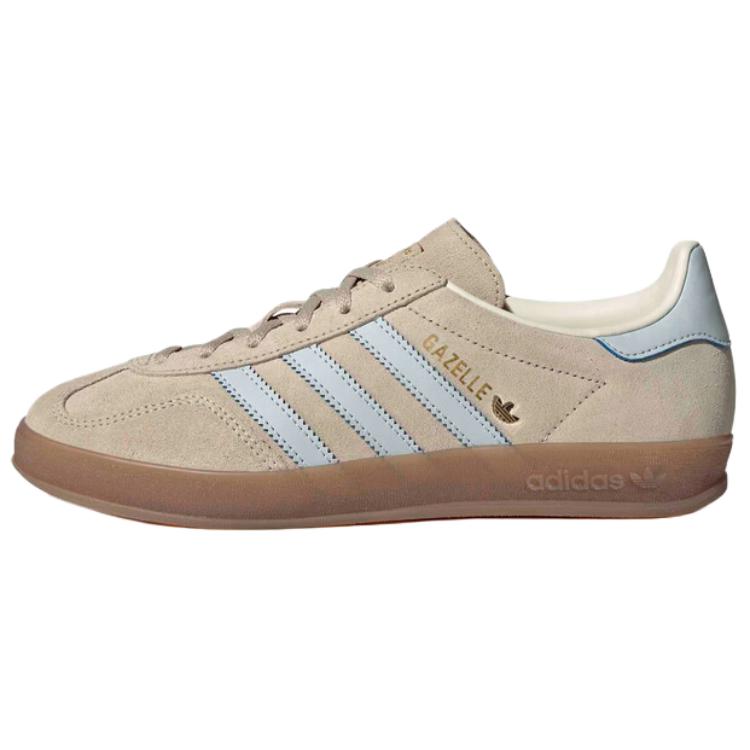 Adidas Оригинальные КРОССОВКИ GAZELLE INDOOR Немецкой Армии Женские Светло-хаки JR2432