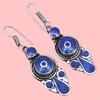 Tibetan Turquoise Lapis Lazuli Nepali Earrings Handmade Jewelry Coral Tribal