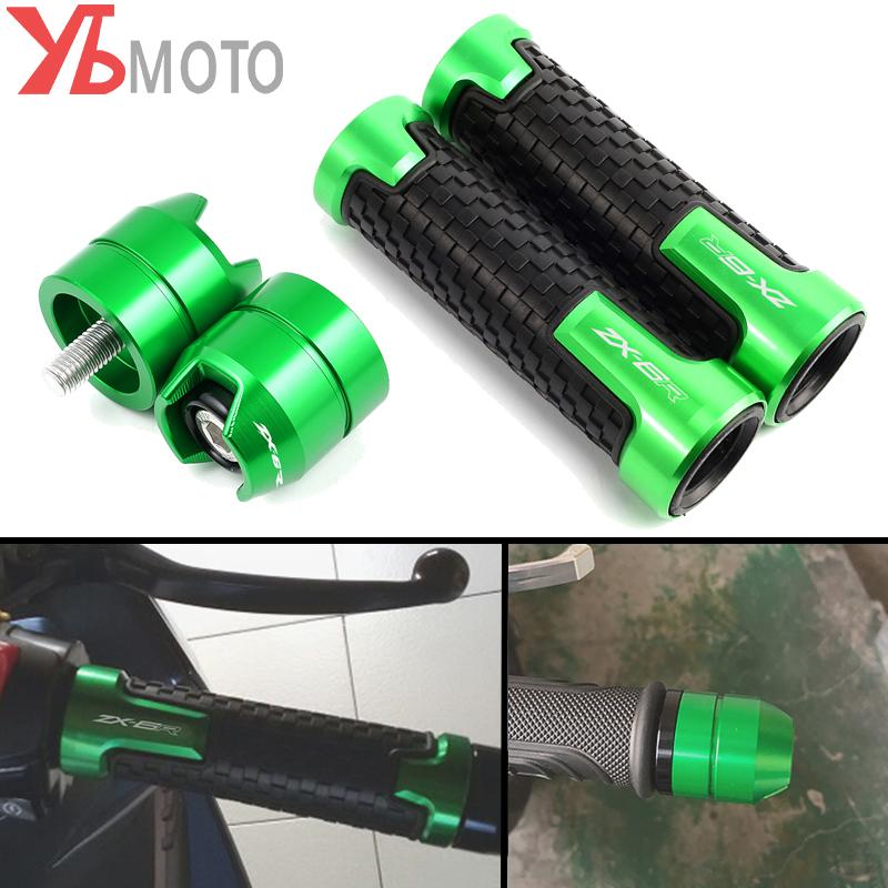 For Kawasaki ZX6R ZX 636 R 6RR ZX6RR 636 6R 1995-2018 2001 2002 2003 2004 Accessories Motorcycle Handle Bar Grip