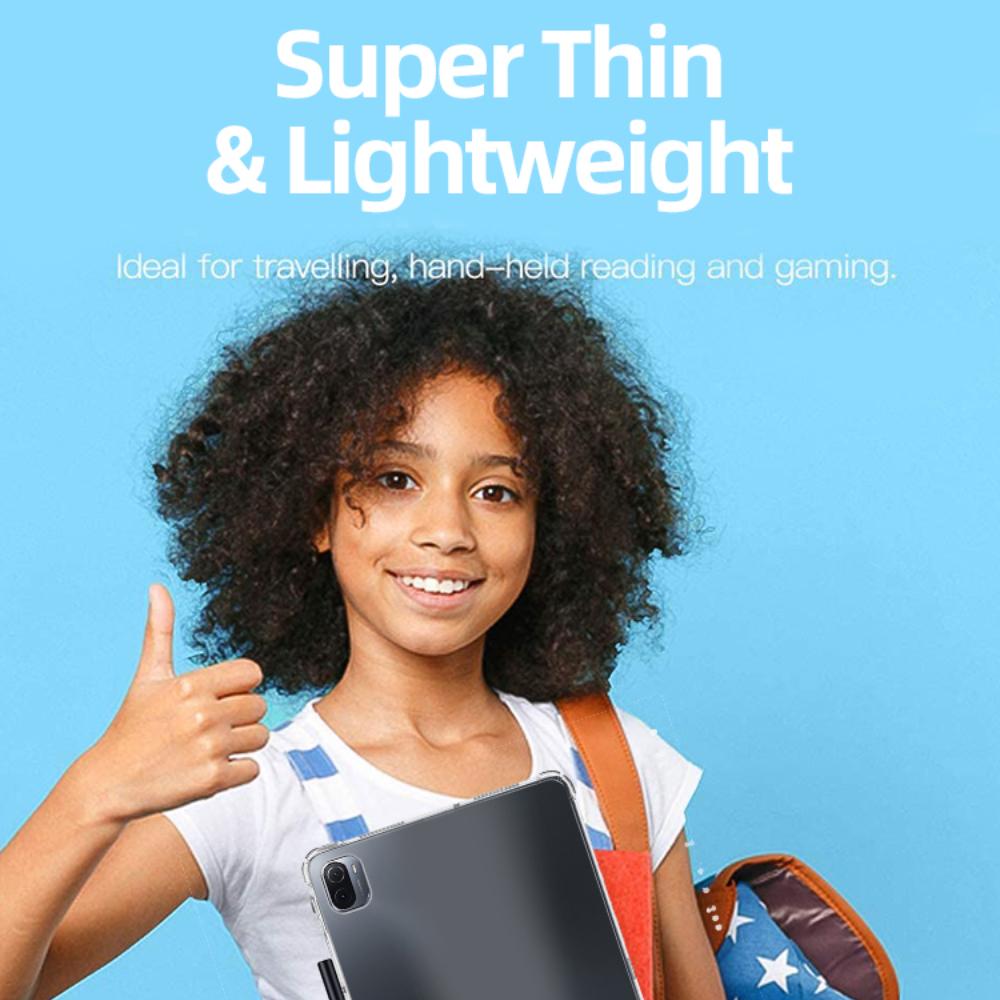 Чехол 2 в 1 из мягкого ТПУ со стеклом для XiaoMi Pad 5 Pro, прозрачная задняя крышка для MiPad 5, прозрачный силиконовый чехол, задняя крышка для планшета, аксессуары для Mipad 5