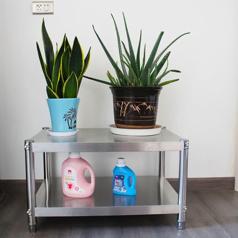 Kairui 2-Tier Stainless Steel Commercial Storage Rack