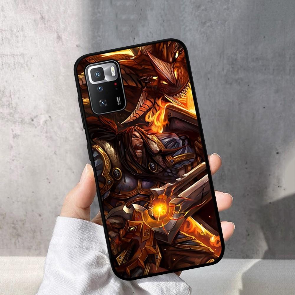 World Of Warcraft Phone Case For Redmi Note 4 X 5 A 6 7 8 T 9 9S 10 11 11S 11Epro Poco M3 Pro